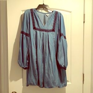 Baby doll blue jean dress